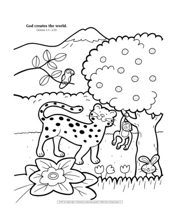 Free Bible Coloring Pages For Kids From Popular Stories