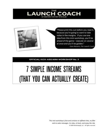 7 SIMPLE INCOME STREAMS (THAT YOU CAN ACTUALLY 