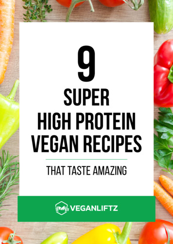 Super High Protein Vegan Recipes