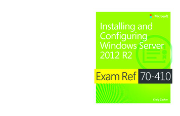 Installing And Configuring Windows Server 2012 R2