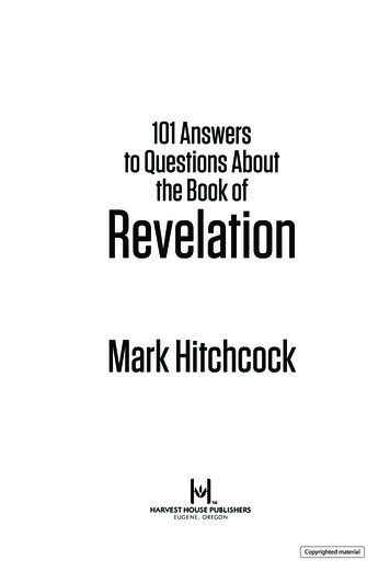 101 Answers To Questions About The Book Of Revelation