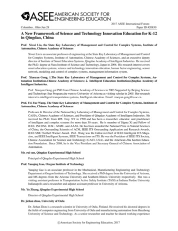 A New Framework Of Science And Technology Innovation .