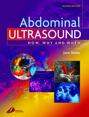 Abdominal Ultrasound - Society Of Radiological .