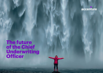 The Future Chief Underwriting Officer Accenture