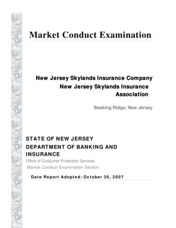Market Conduct Examination - State