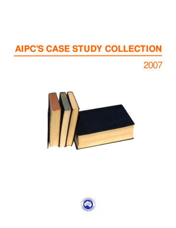 AIPC’S CASE STUDY COLLECTION - Counselling Connection