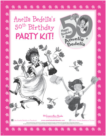 Amelia Bedelia’s 50th Birthday
