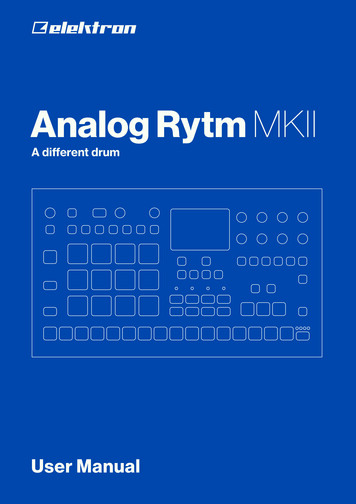 Analog Rytm MKII - Elektron
