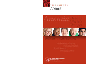 Anemia Healthy Changes - Advancing Heart, Lung, Blood, And .