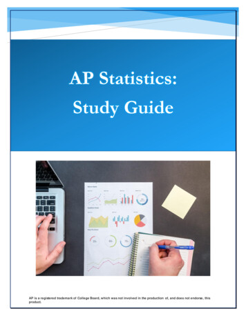 AP Statistics: Study Guide