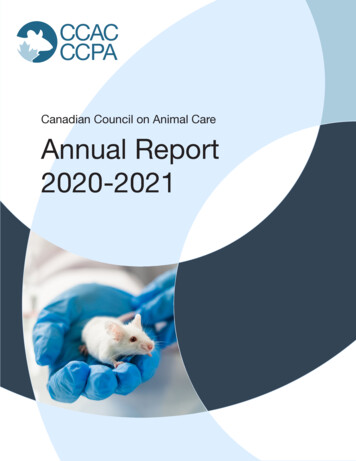 CCAC Annual Report 2020-2021