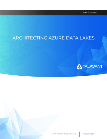 Architecting Azure Data Lakes - Baker Tilly