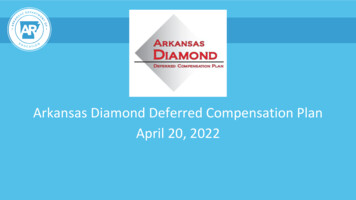 Arkansas Diamond Deferred Compensation Plan April 20, 2022