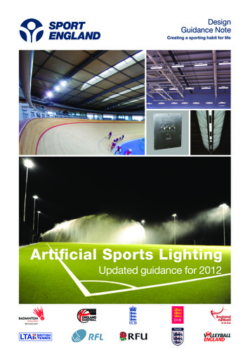 Artificial Sports Lighting Design Guide