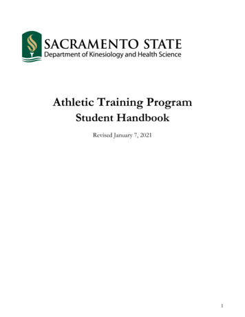 Athletic Training Program - Csus.edu