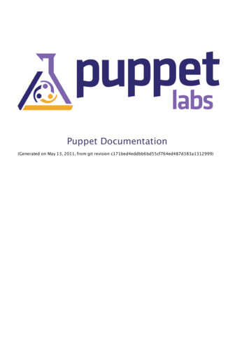 Puppet Documentation