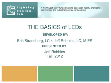 THE BASICS Of LEDs - Lighting Design Lab