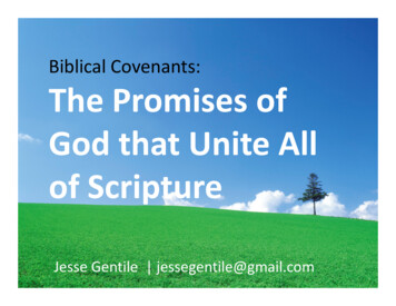 Biblical Covenants: The Promises Of God That Unite All Of .