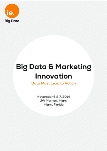Big Data & Marketing Innovation - Argyle Executive Forum Events