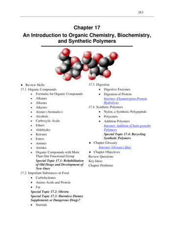 Chapter 17 An Introduction To Organic Chemistry .
