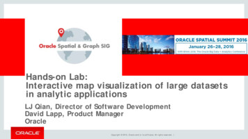 Interactive Map Visualization Of Large Datasets In Analytic . - Oracle