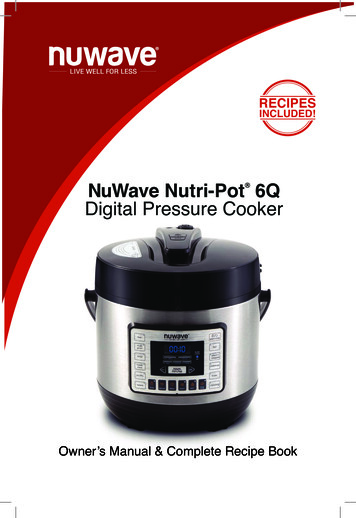 NuWave Nutri-Pot 6Q Digital Pressure Cooker