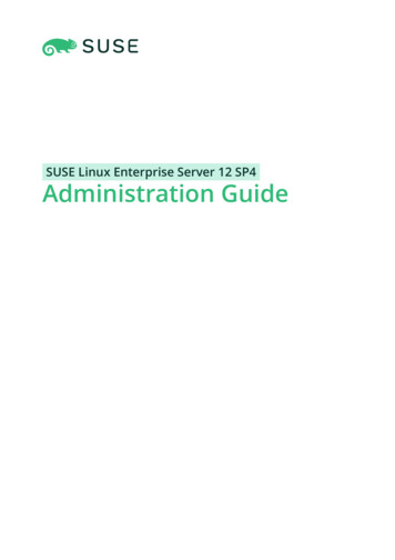 Administration Guide - SUSE Linux Enterprise Server 12 SP4