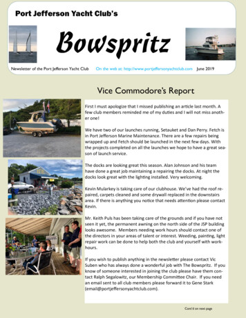Port Jefferson Yacht Club's Bowspritz