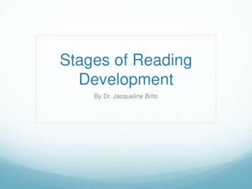 Stages Of Reading Development - Nads 
