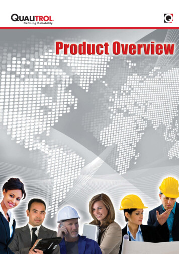 QUALITROL Product Overview Catalog