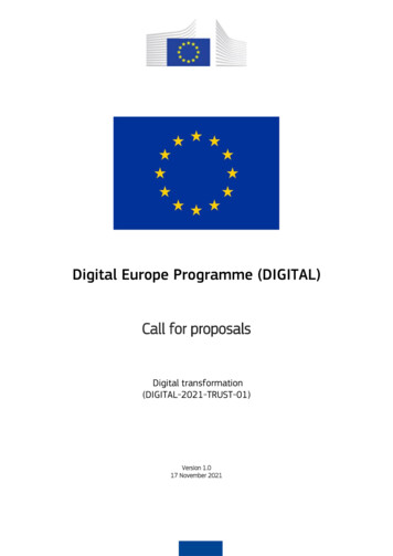 Digital Europe Programme (DIGITAL)