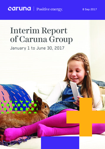 Interim Report Of Caruna Group