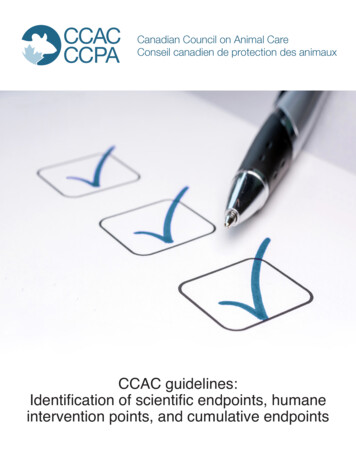 CCAC Canadian Council On Animal Care CCPA
