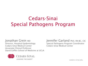 Cedars-Sinai Special Pathogens Program - California