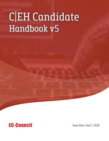 Handbook V5 - CERT