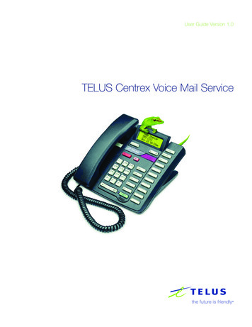 TELUS Centrex Voice Mail Service
