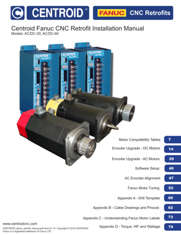 CNC Retrofits Centroid Fanuc CNC Retrofit Installation Manual