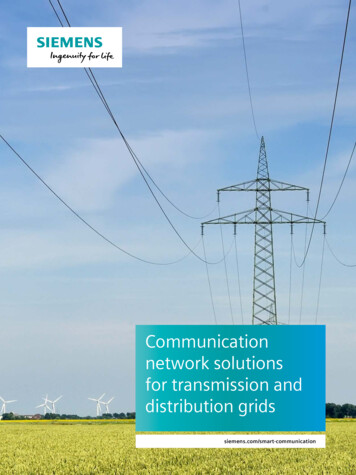Communication Network Solutions For Transmission And .