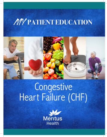 Congestive Heart Failure (CHF) - Meritus Health