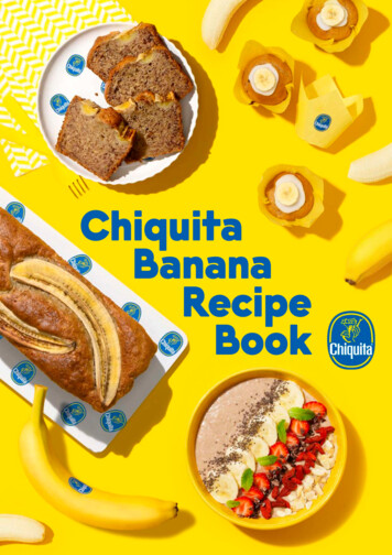 Chiquita Banana Recipe Book