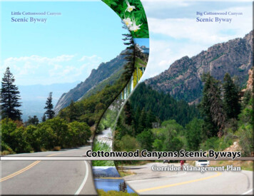 Little Cottonwood Canyon Big Cottonwood Canyon Scenic Byway - Utah
