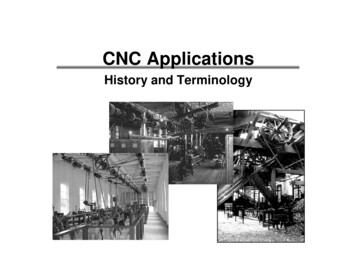 CNC Applications - University Of Florida