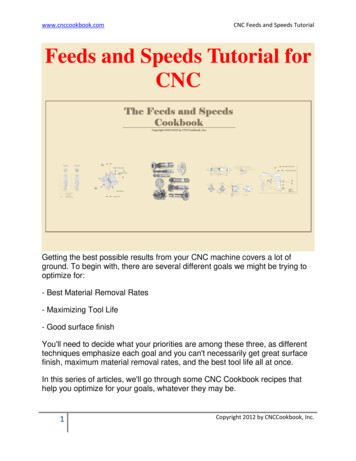  Cnccookbook CNC Feeds And Speeds Tutorial 