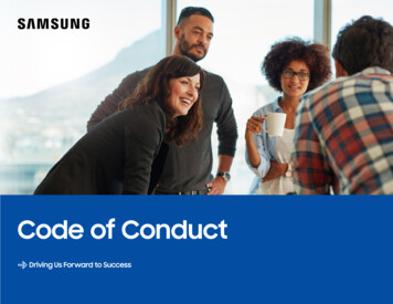 Code Of Conduct - Samsung Compliance