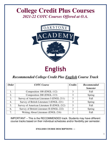 English - Oakstone Academy