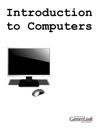 Computers For Beginners - WCMLibrary 