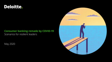 Consumer Banking Remade By COVID-19 - Deloitte