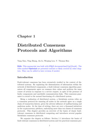 Distributed Consensus Protocols And Algorithms