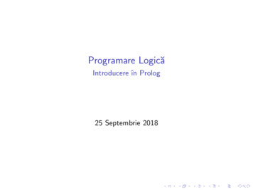 Programare Logica - Introducere în Prolog