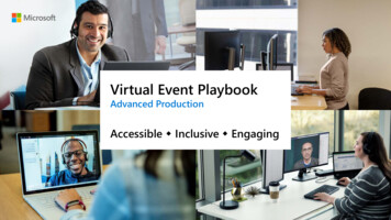 Virtual Event Playbook - Adoption.microsoft 